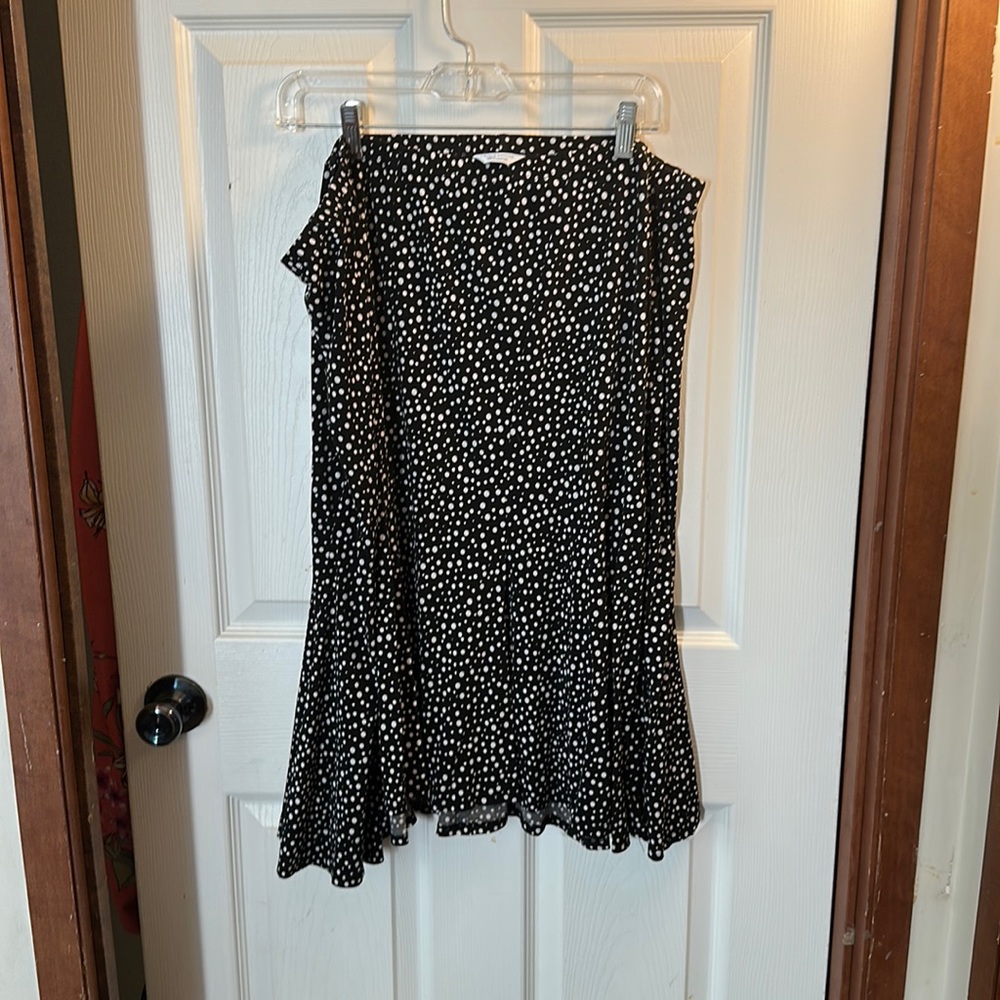 Polka dotted skirt